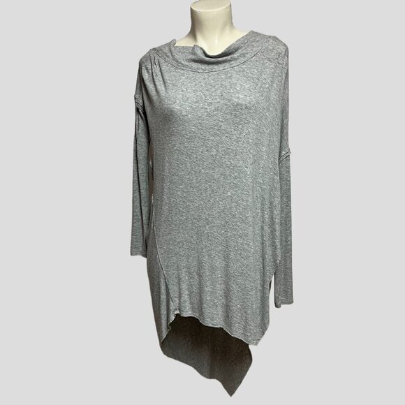 Free People Gray Asymmetrical Tunic - Picture 3 of 12